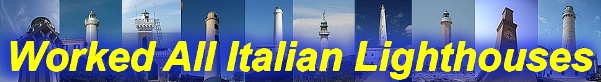 WAIL - Diploma dei Fari Italiani - Worked All Italian Lighthouses